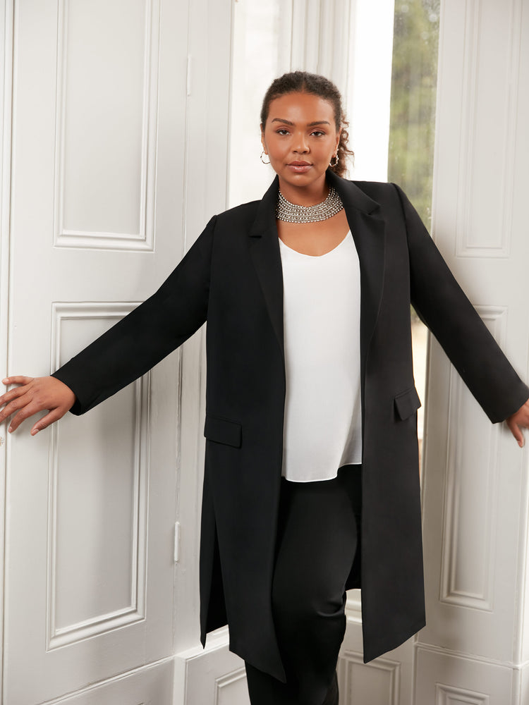 Black Tailored Coat