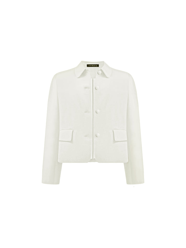 Ivory Short Tailored Jacket