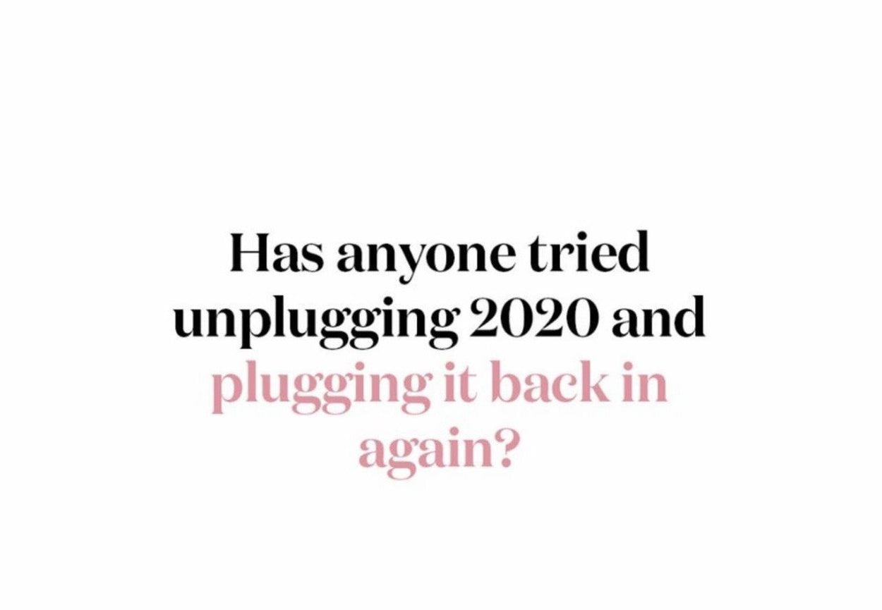 "Has anyone tried unplugging 2020 and plugging it back in again? - Live Unlimited London