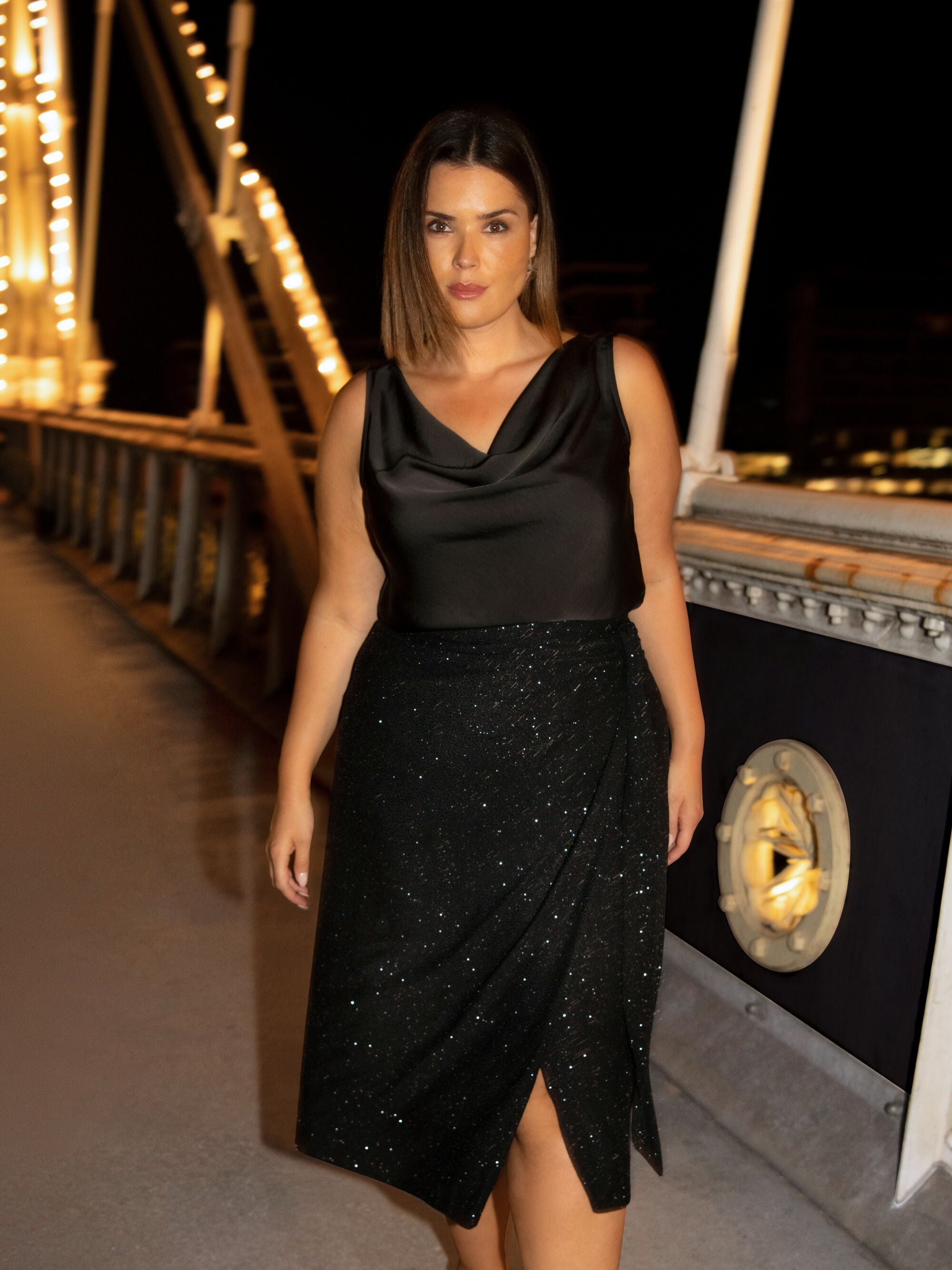 Plus size jersey skirts best sale