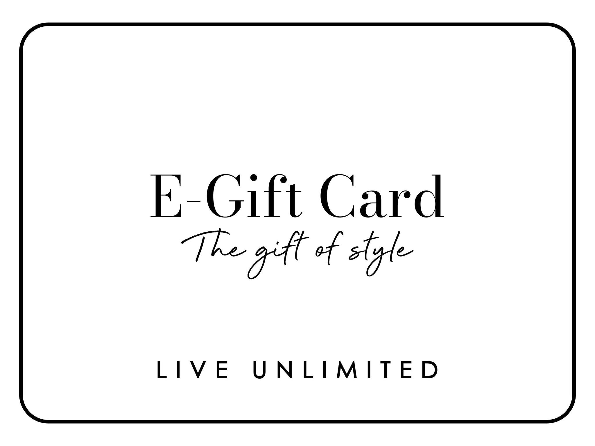 E-Gift Card