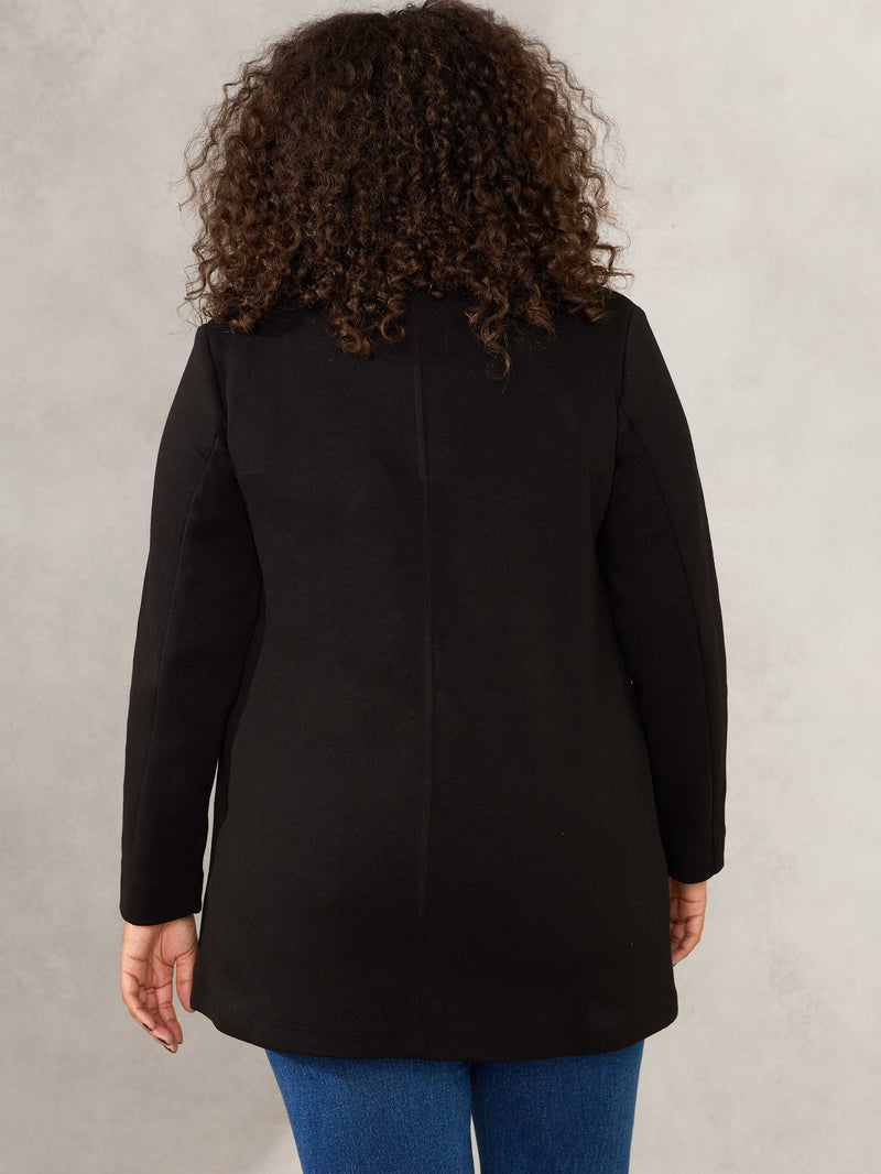 Black Jersey Blazer