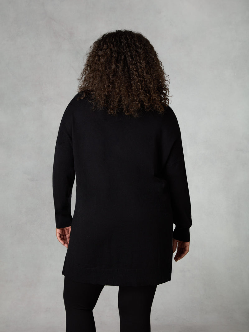 Black Tunic Jumper