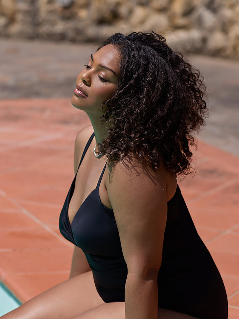 Black Tankini Set