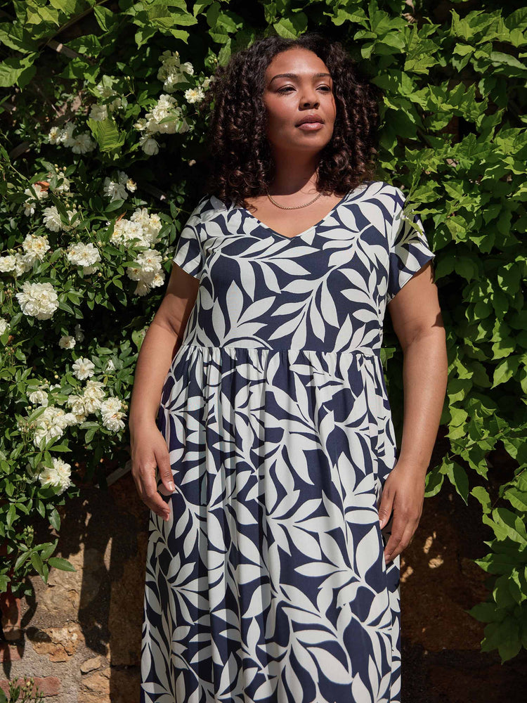 leaf print empire waist midi dress reviews leaf print empire waist midi dress reviews Green Leaf Print Empire Line Midi Dress