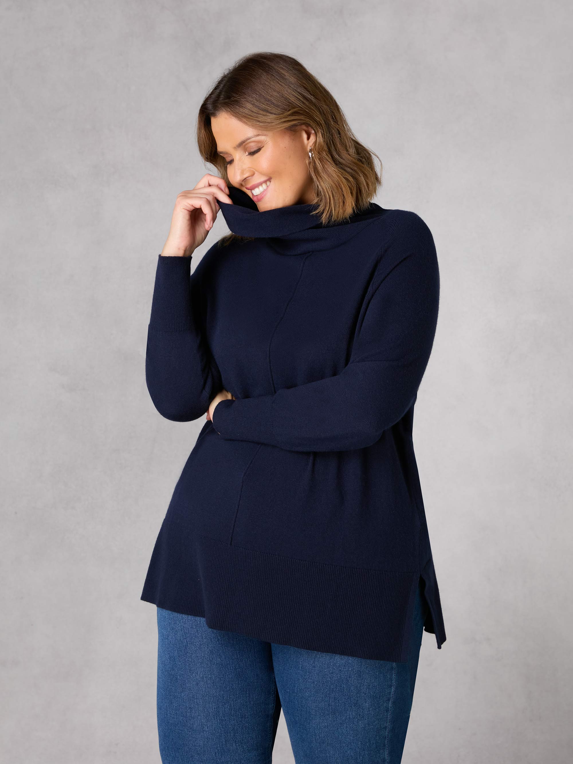 Longline navy clearance jumper