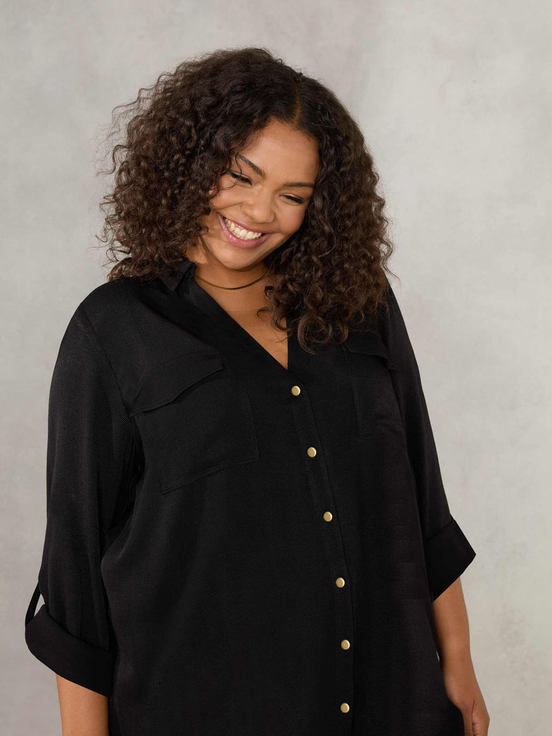 Black Utility Shirt