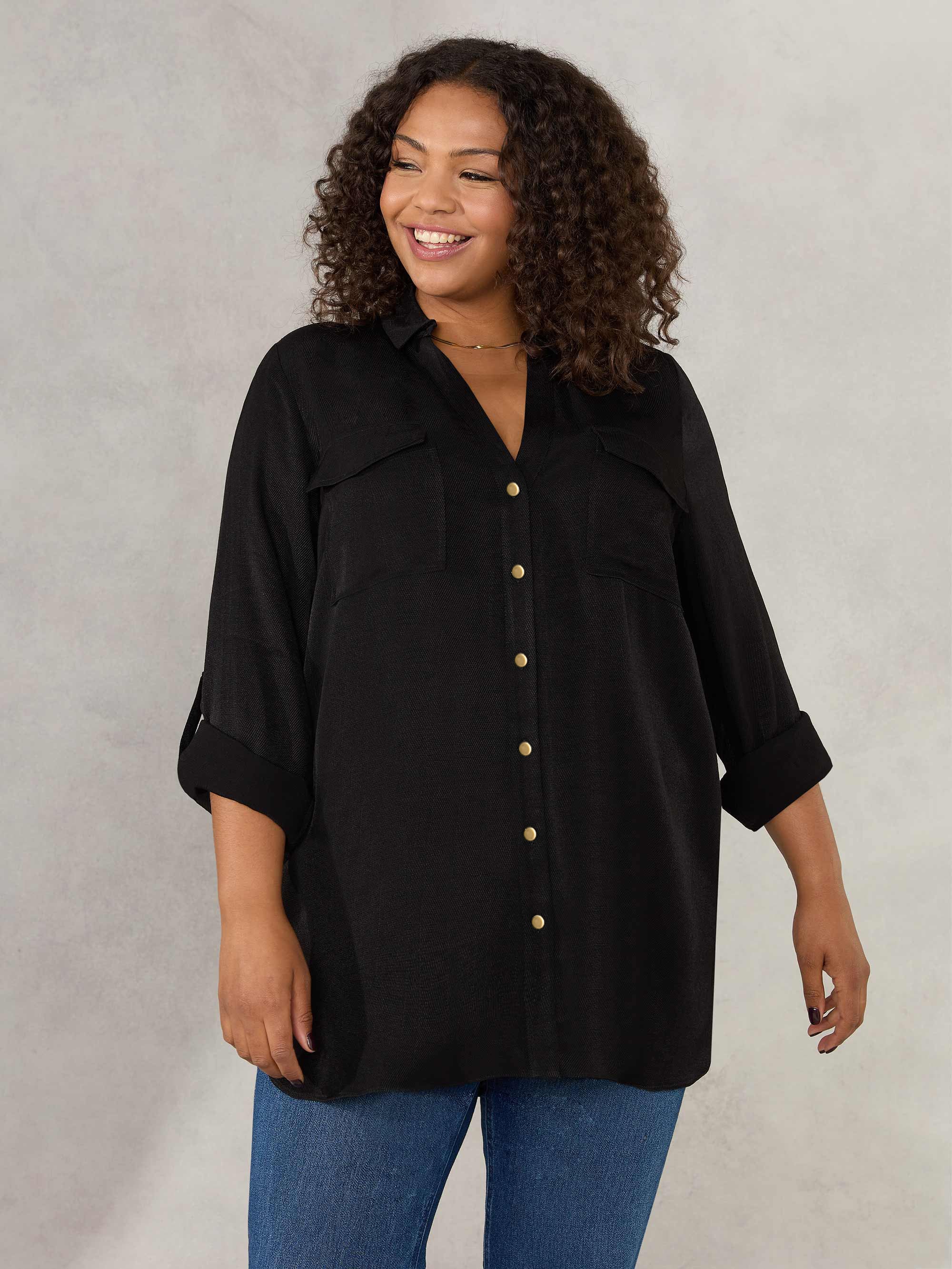 Black Utility Shirt