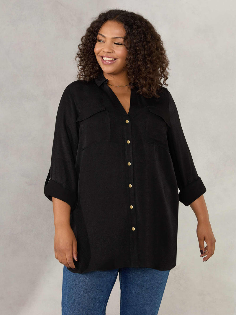 Black Utility Shirt