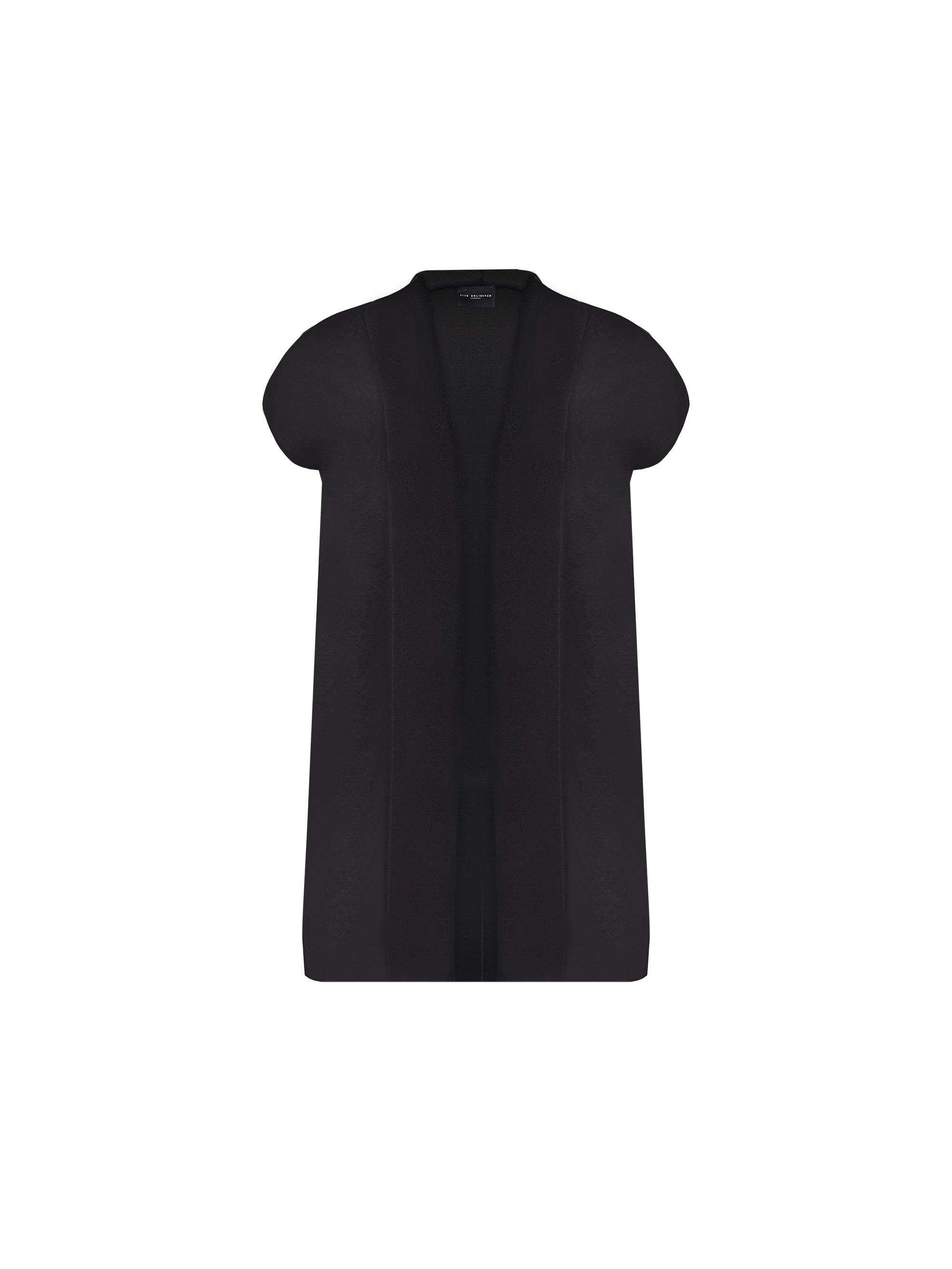 Black Longline Cardigan