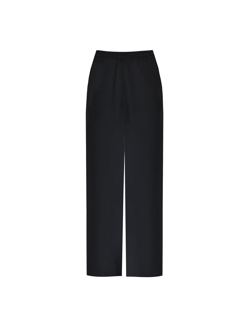 Black Wide Leg Trousers