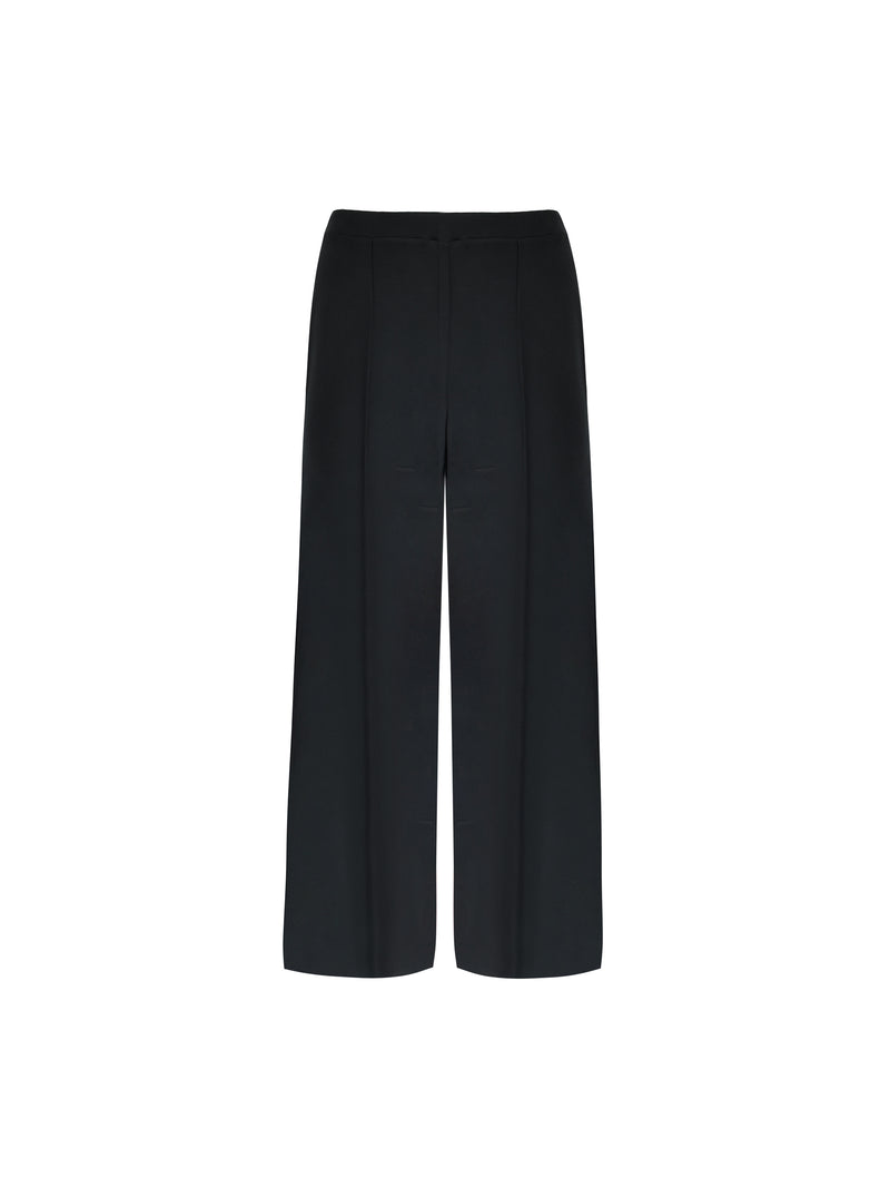Black Modal Jersey Trousers