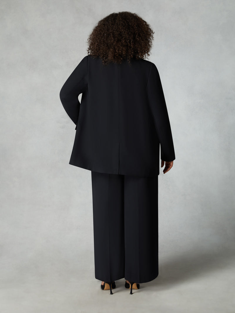 Black Wide Leg Trousers