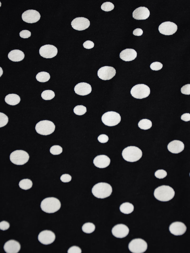 Mono Spot Empire Seam Midi Dress