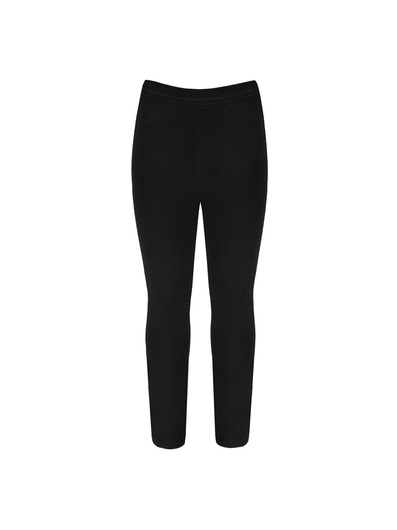 Petite Black Denim Jeggings
