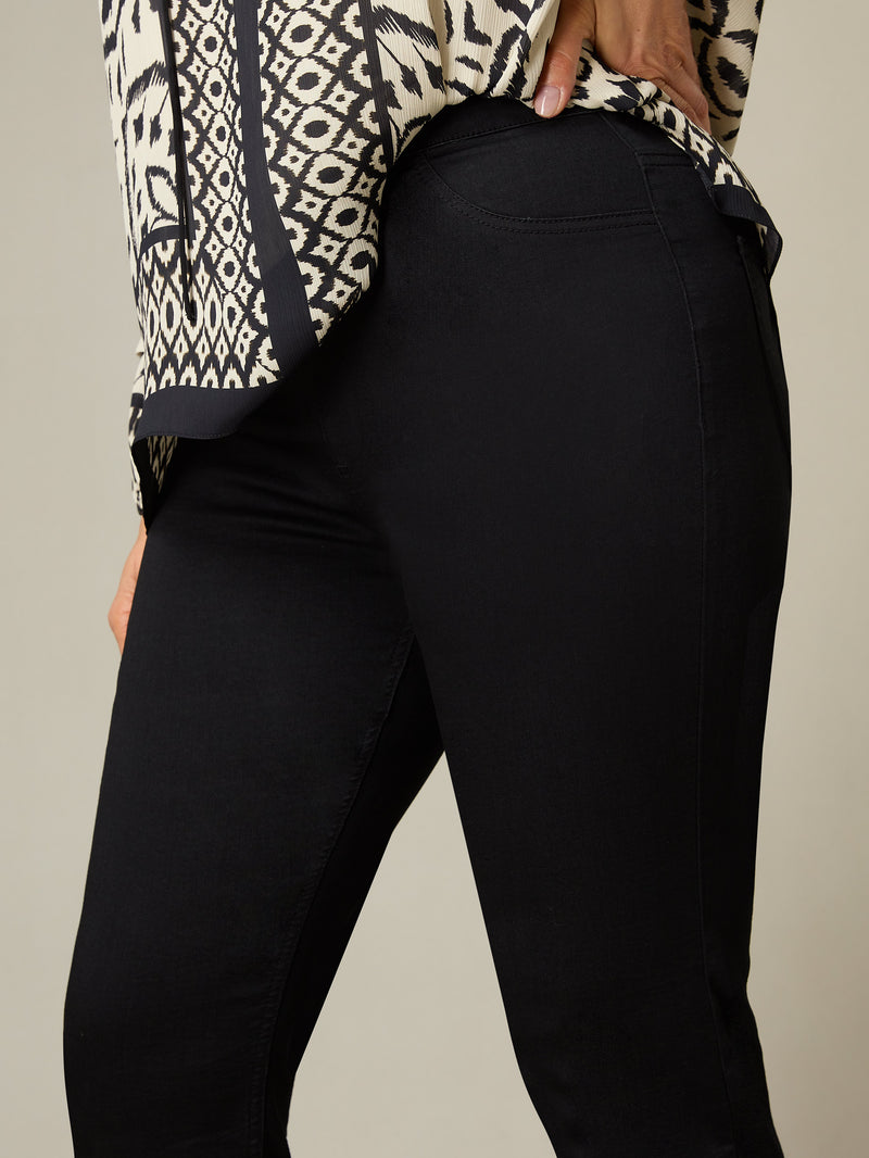 Petite Black Denim Jeggings