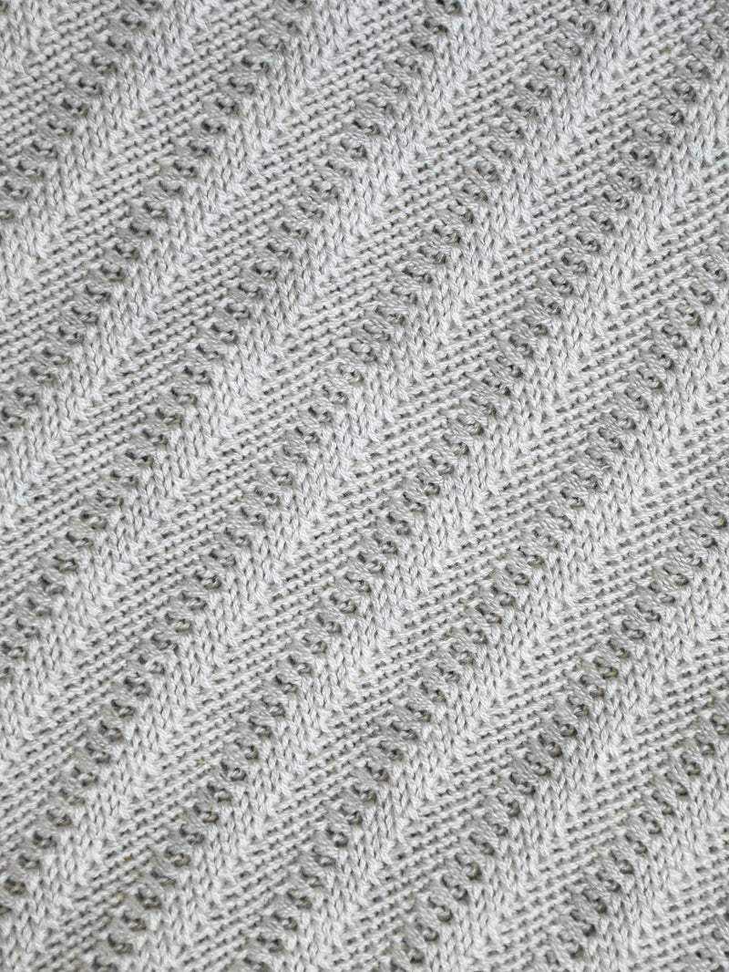 Grey Sleeveless Cardigan