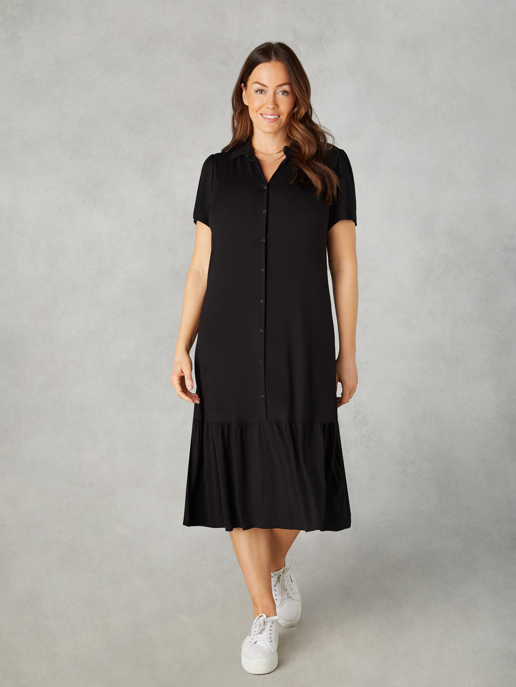 Graphic T Outfit Black Oversized Jersey Shirt Dress Shirt Dresses John Lewis  Partners Page