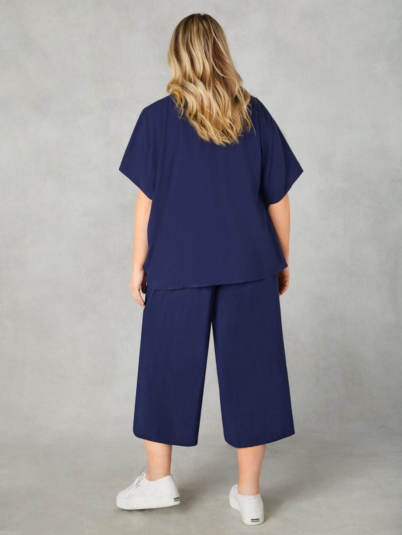 Navy Batwing Cover Up