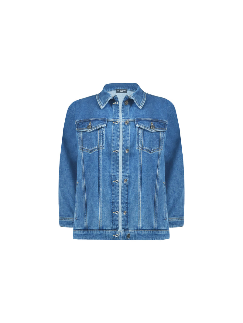 Mid Blue Denim Jacket