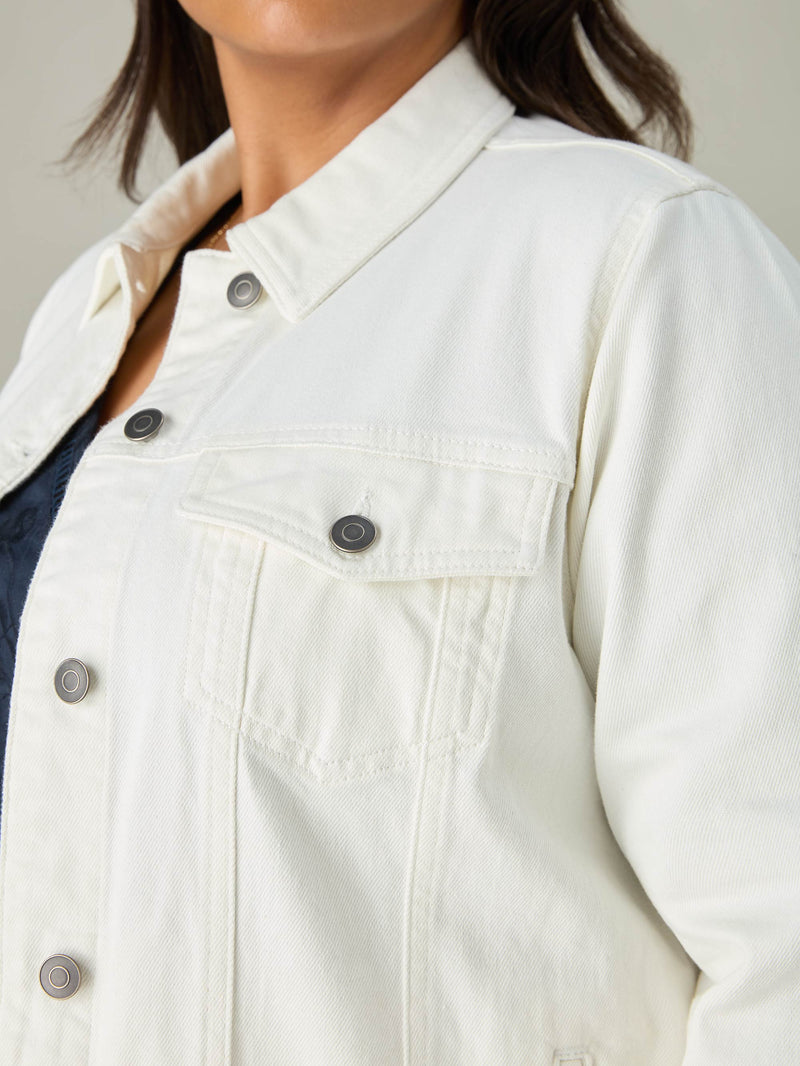 Chalk Denim Jacket