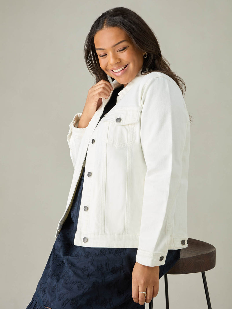 Chalk Denim Jacket