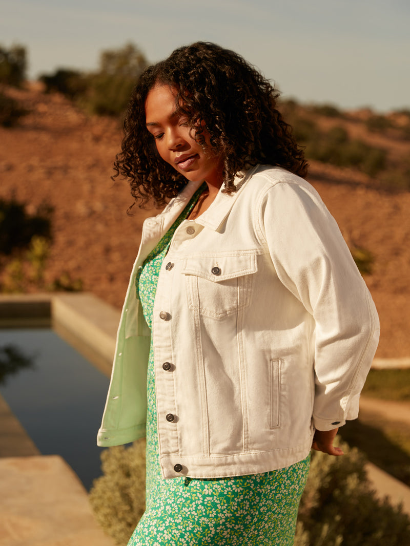 Chalk Denim Jacket