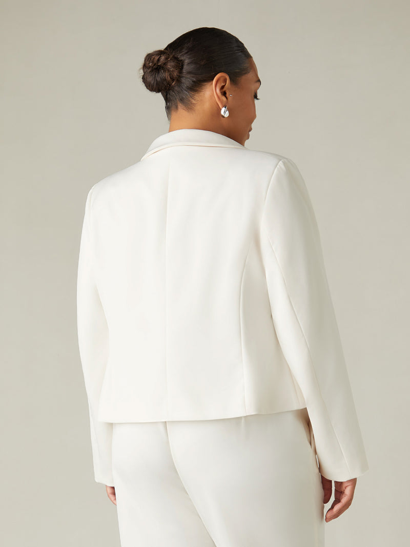 Ivory Short Tailored Jacket