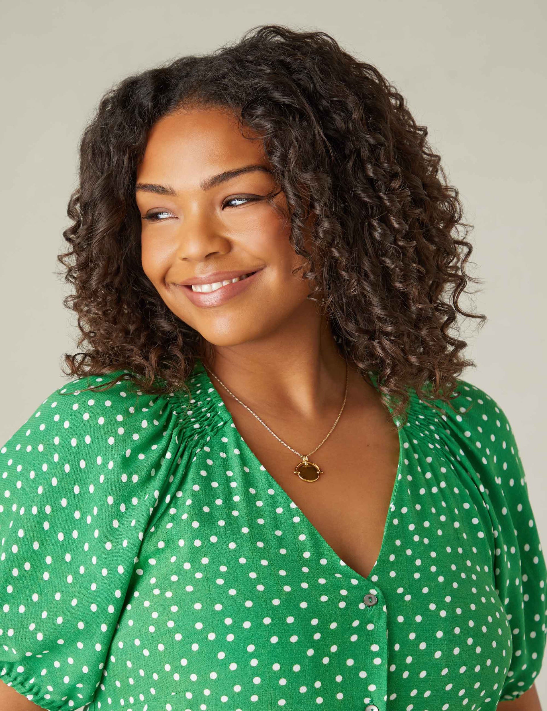 green spot midi dress Buy Love & Roses Green Polka Dot Scallop Detail Pleated Midi Dress from Next USA
