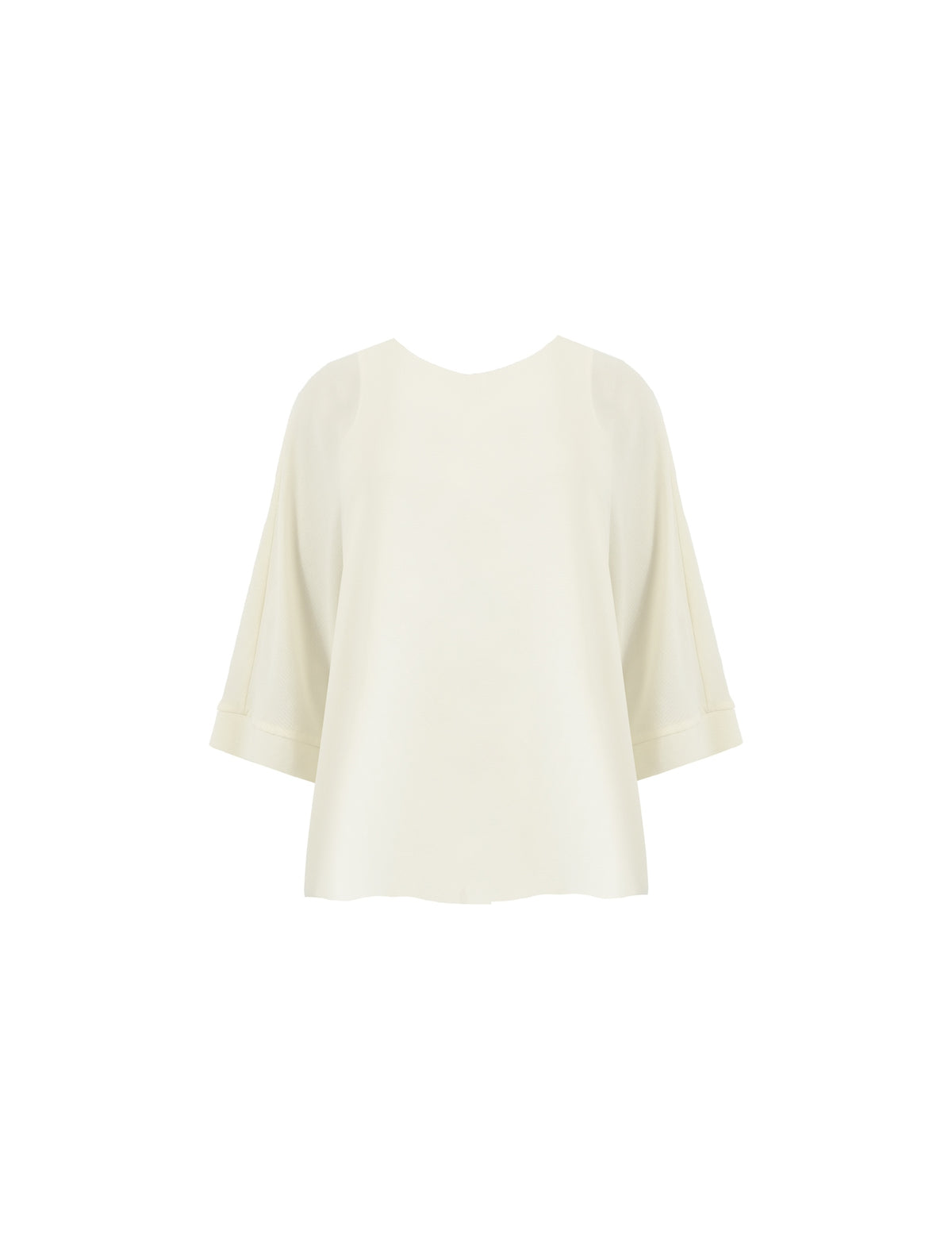 Ivory Overlay Ivory Textured Overlay Top