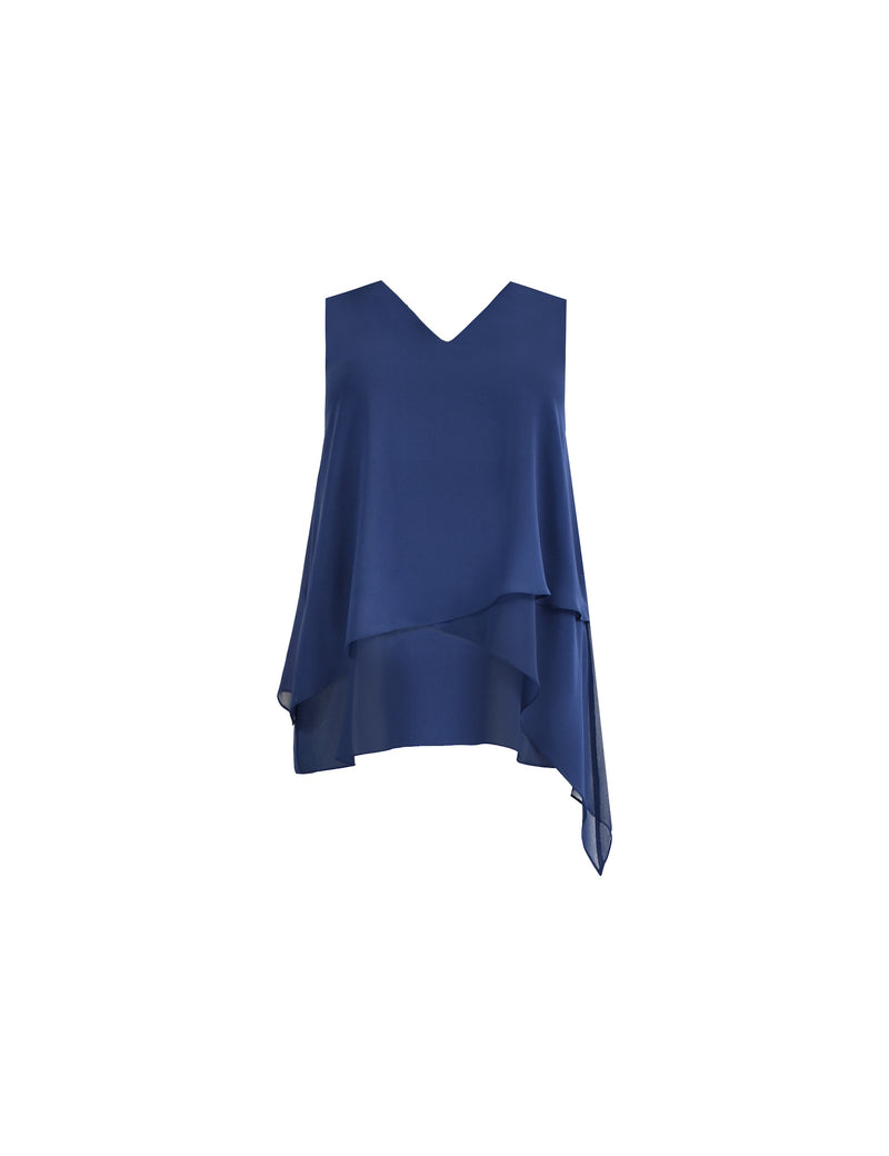 Navy Layered Tunic
