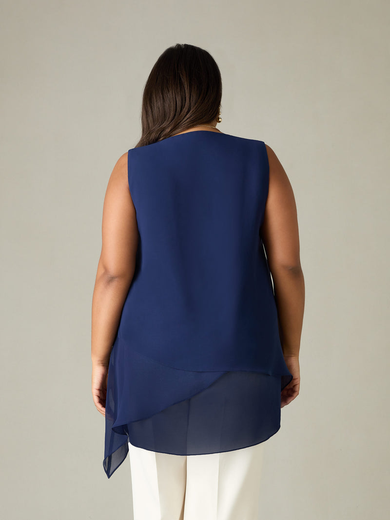 Navy Layered Tunic