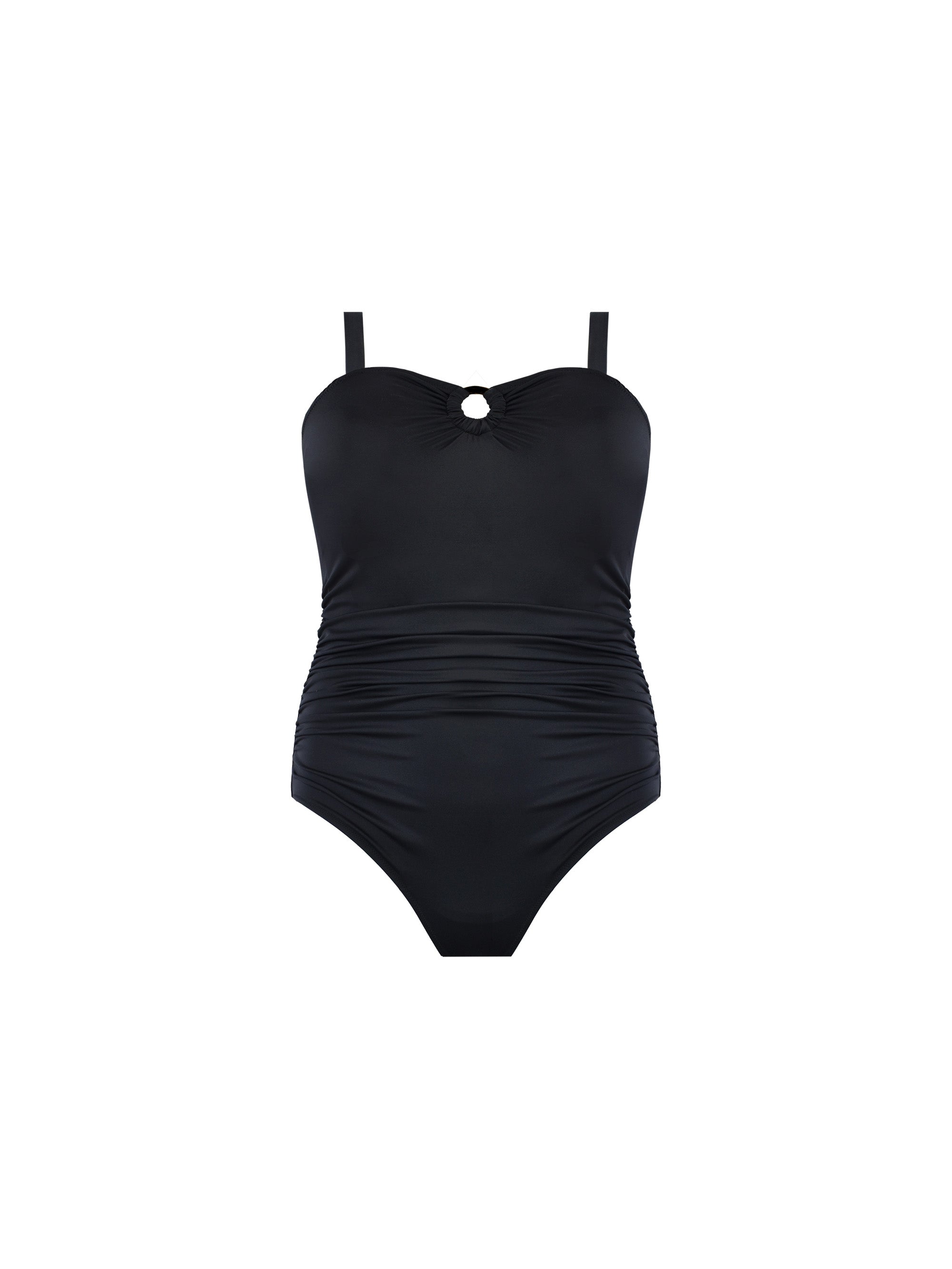 Black Bandeau Swimsuit