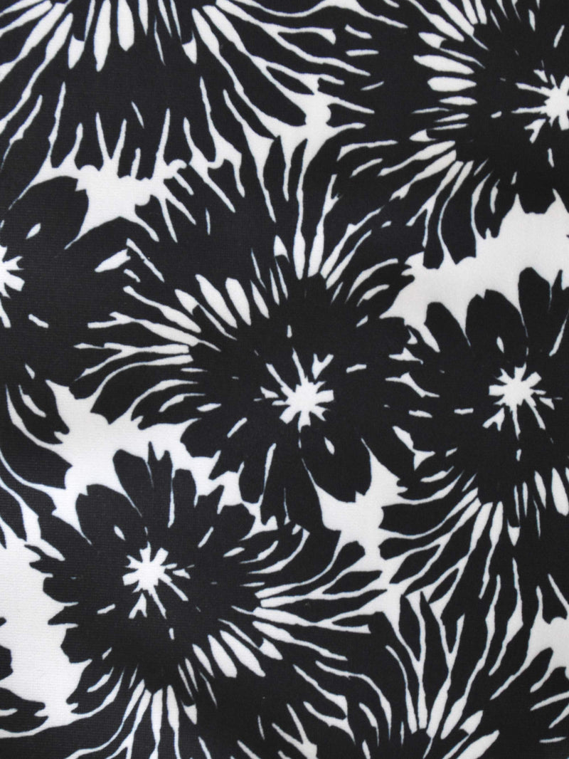 Mono Leaf Print Tankini Bottom