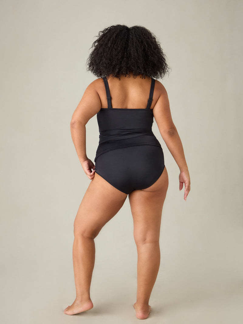 Black Tankini Bottom