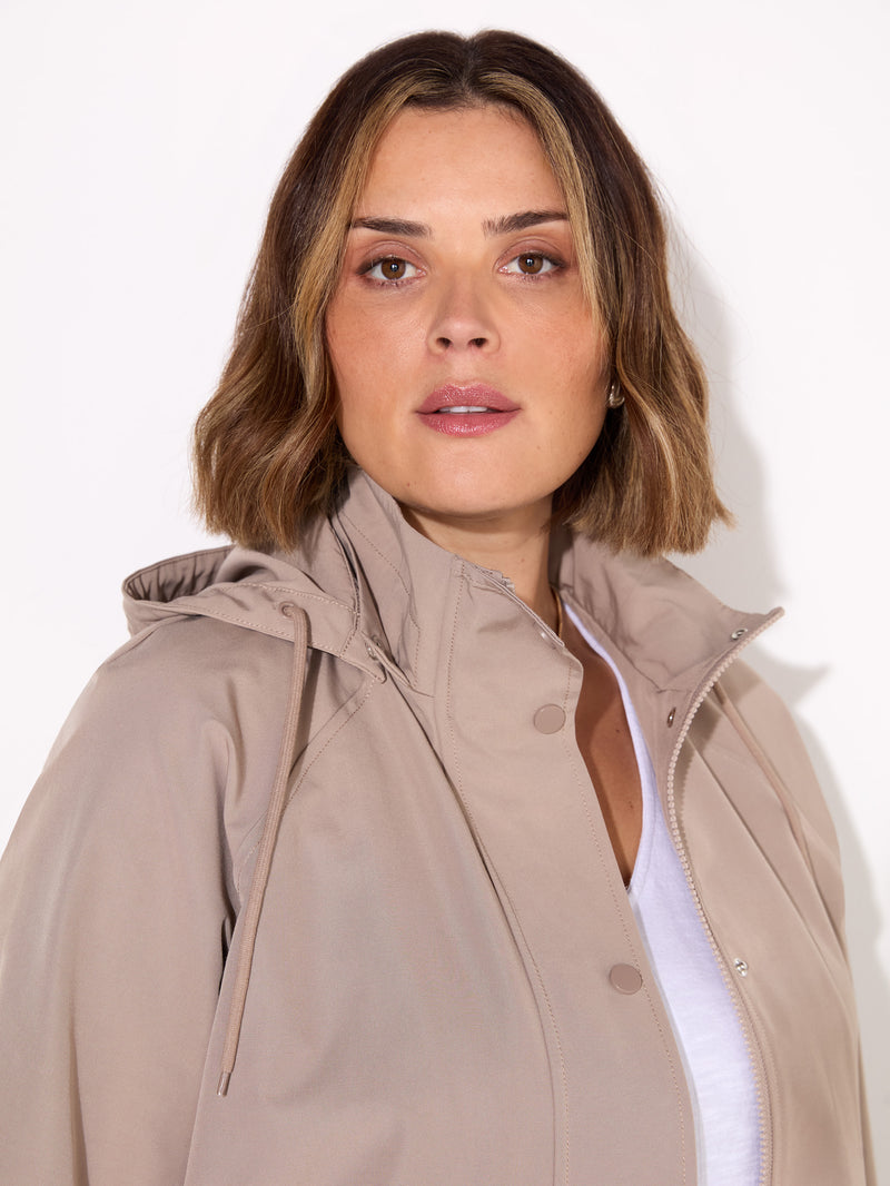 Neutral Raincoat
