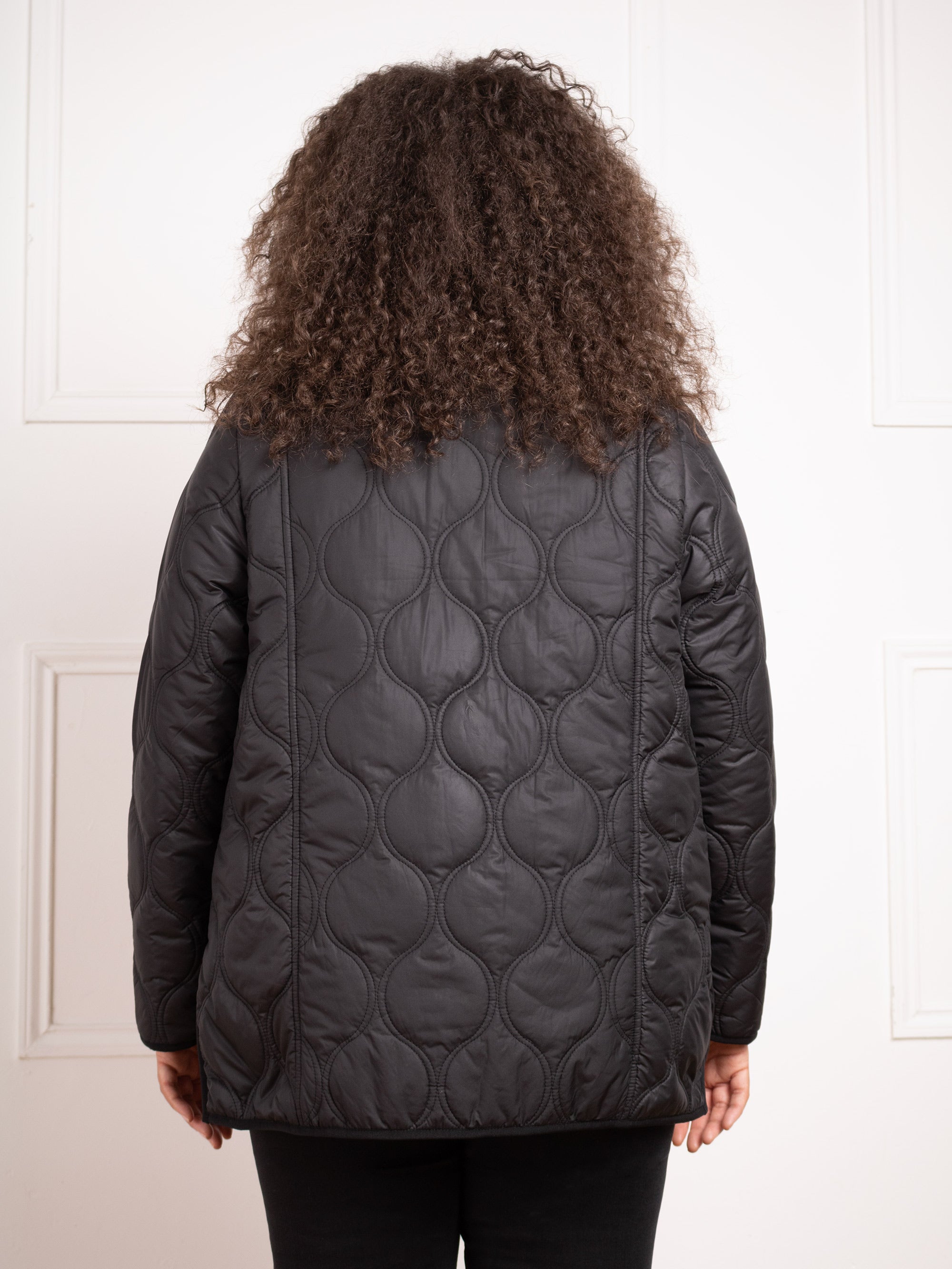 Black Quilted Jacket