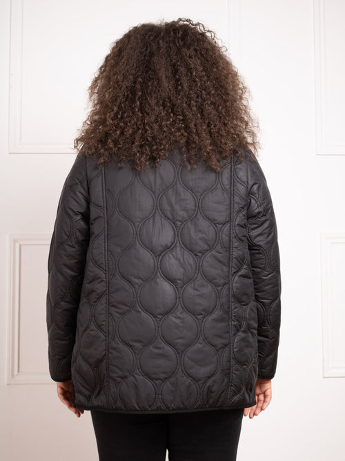 Black Quilted Jacket