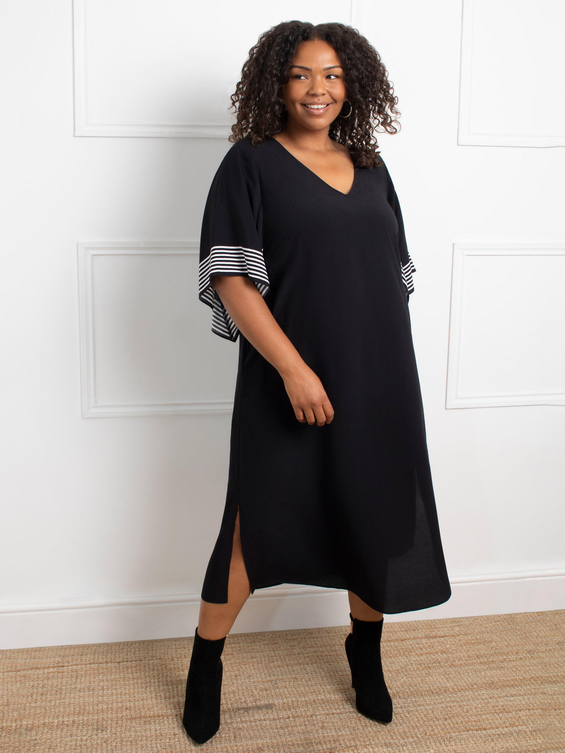 Stripe Midi Dress Royston Stripe
