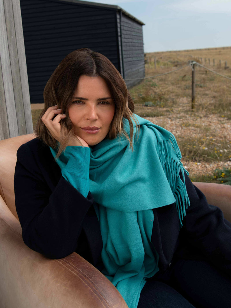 Teal Scarf