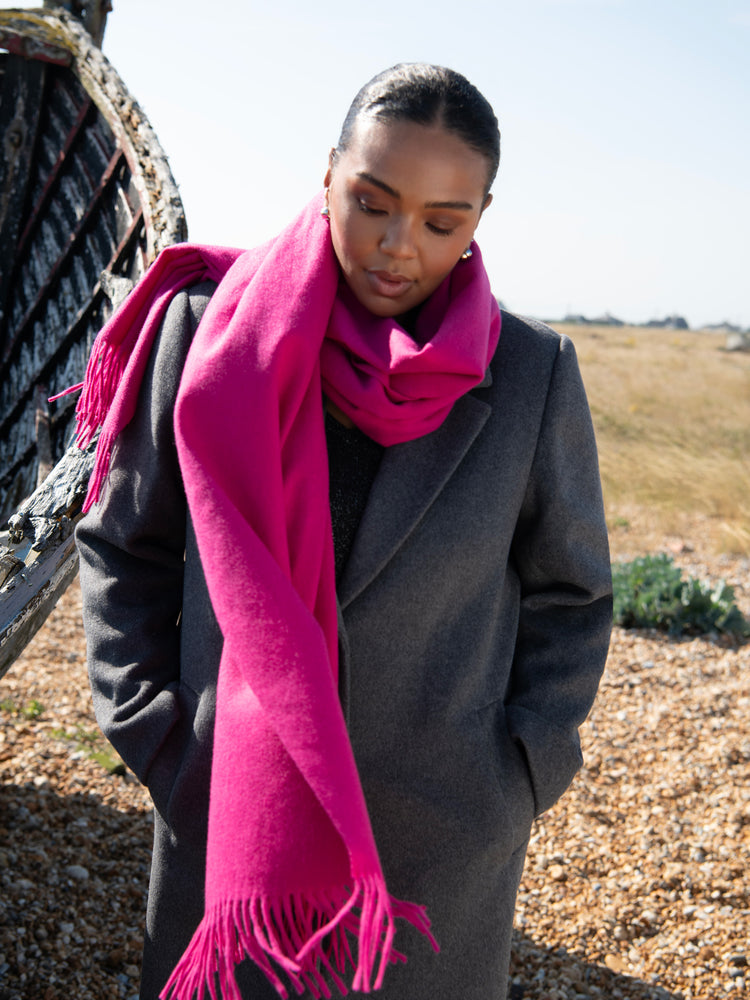 Pink Scarf