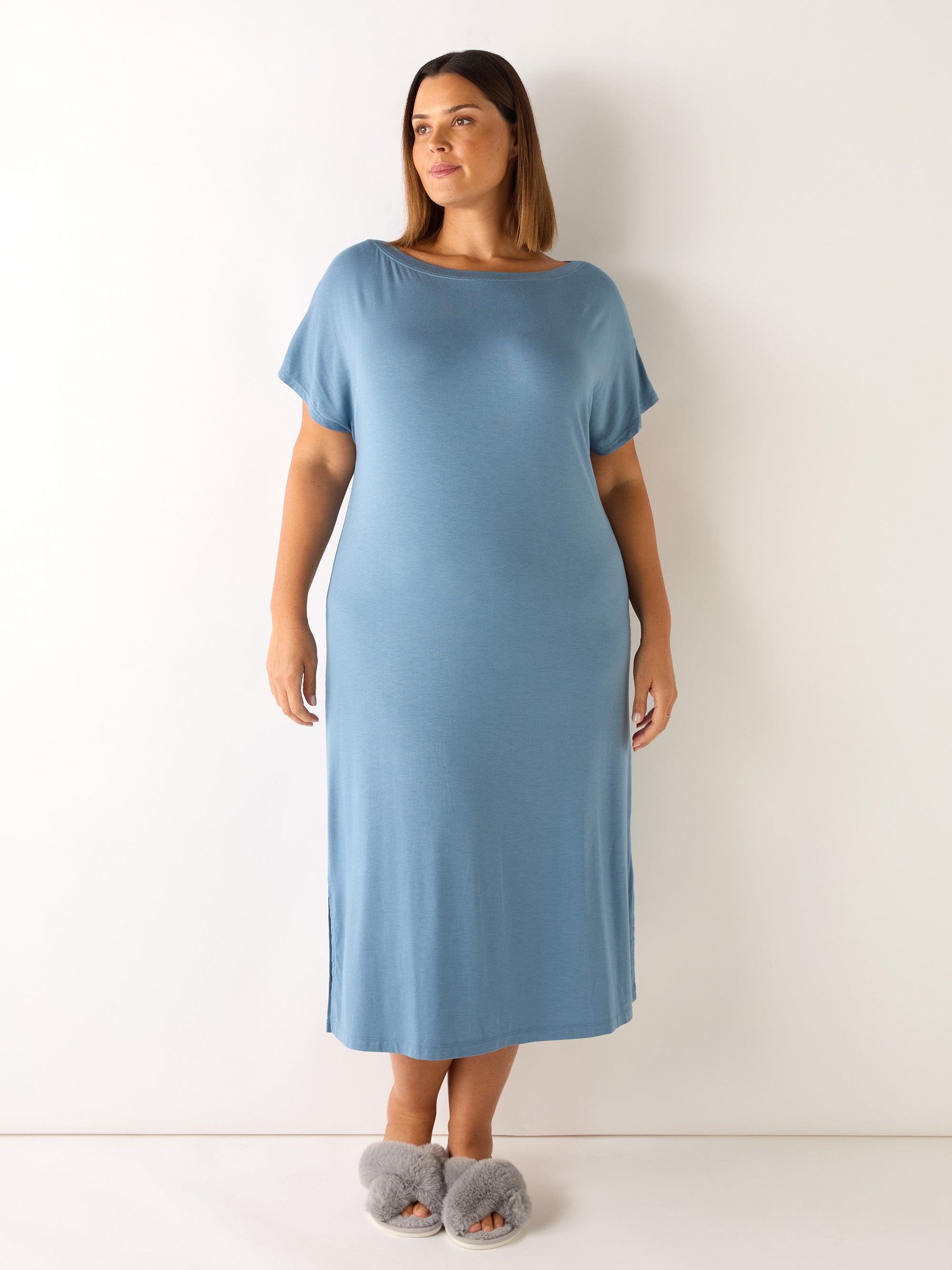 Blue Modal Nightdress