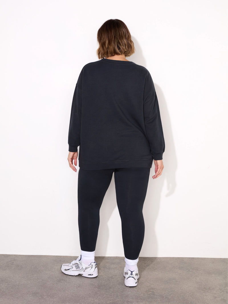 Petite Blue Cotton Legging