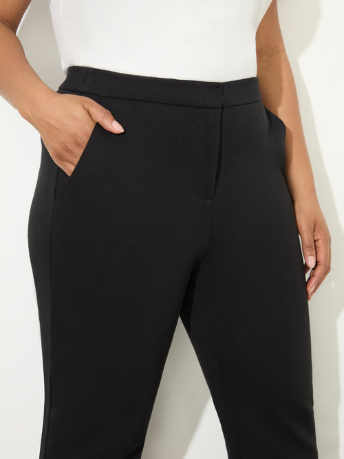 Black Ponte Trouser