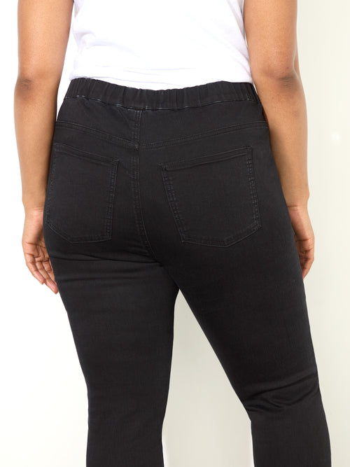 Black Denim Jegging