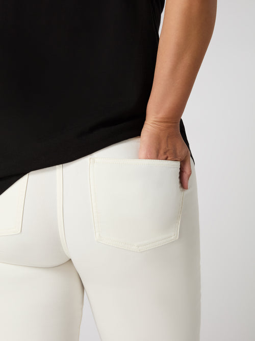 Ivory Cropped Jegging