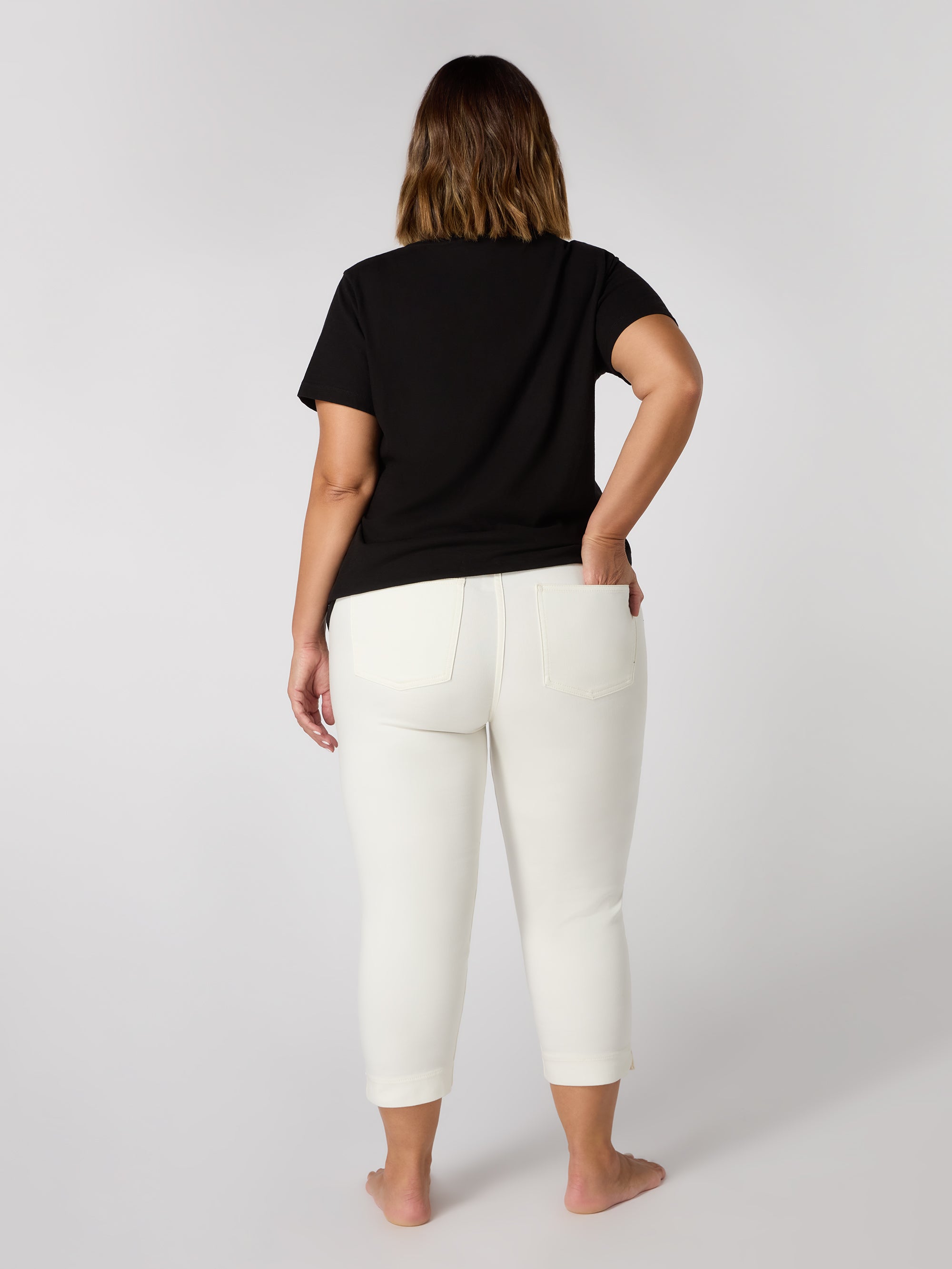 Ivory Cropped Jegging