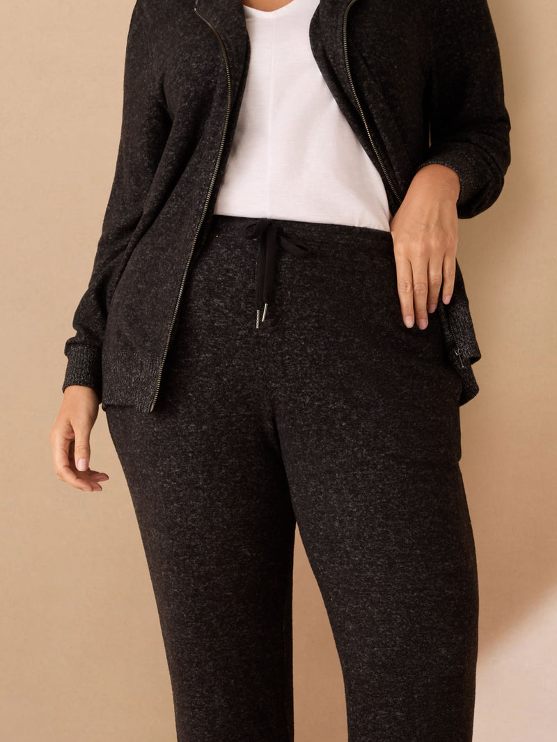 Grey Tapered Supersoft Joggers