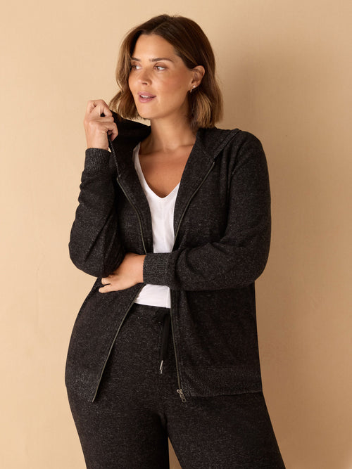 Grey Supersoft Zip Hoodie