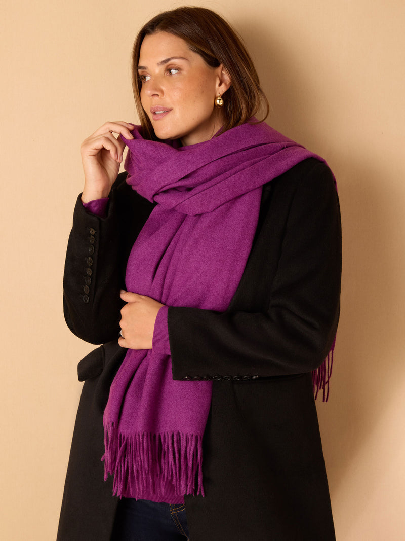Purple Scarf